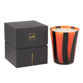J-Line Geurkaars Noa Lines Orange Large-95 uur