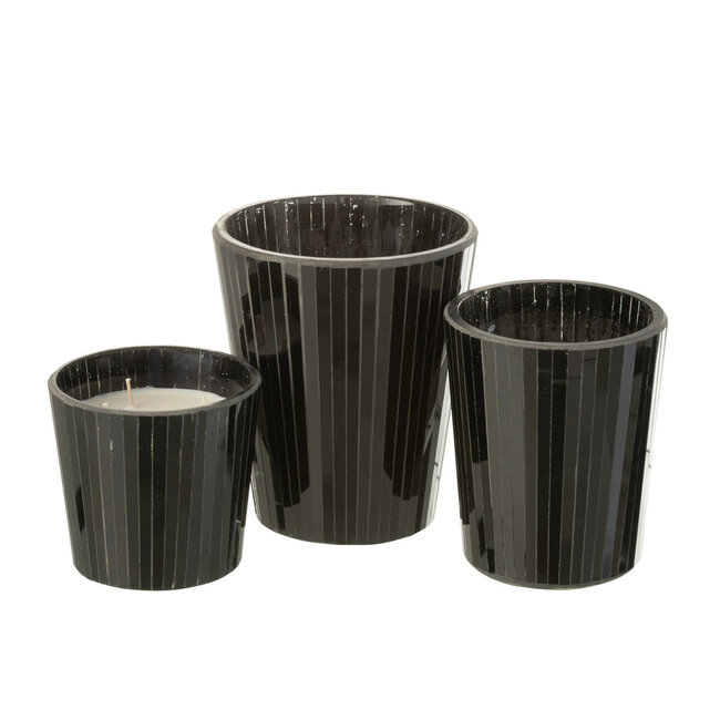 J-Line Geurkaars Noa Spicy Twilight Zwart Groot-60H