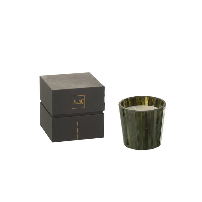 J-Line Geurkaars Noa Herbal Serenity Groen Small-35H