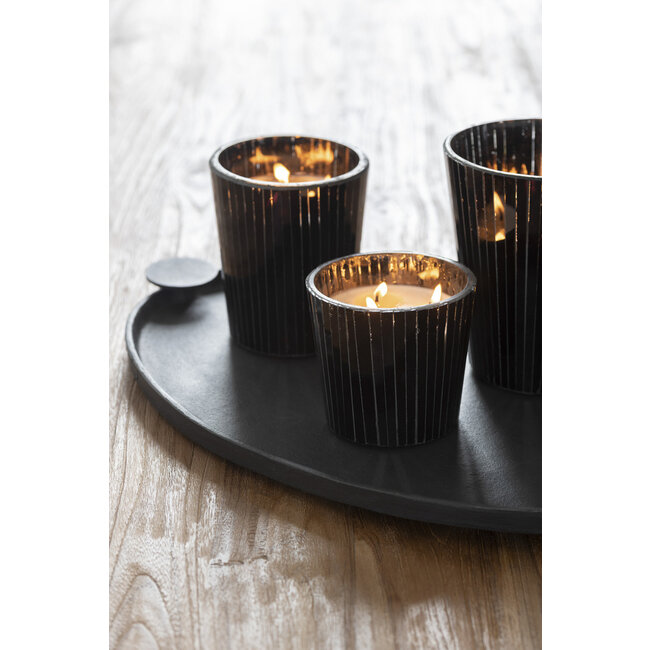 J-Line Geurkaars Noa Spicy Twilight Zwart Small-35H