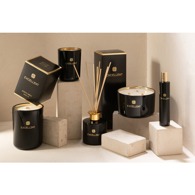 J-Line Geurkaars Excellent Siberia Fir Zwart Medium-80U