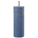 J-Line Buitenkaars Pilaar Paraffine Blauw Extra Groot-50Uren