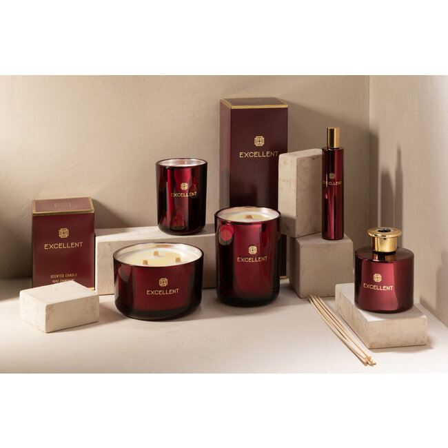 J-Line Geurkaars Excellent Rose Champagne Wijn Rood Small-50U