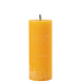 J-Line Buitenkaars Pilaar Paraffine Geel Groot-45Uur
