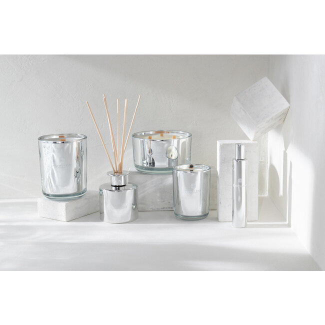 J-Line Geurkaars Excellent Cotton Candy Zilver Klein-50Uren