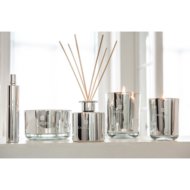 J-Line Geurkaars Excellent Cotton Candy Zilver Klein-50Uren