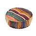 J-Line Poef Chindo Rond Katoen/Polyester Mix