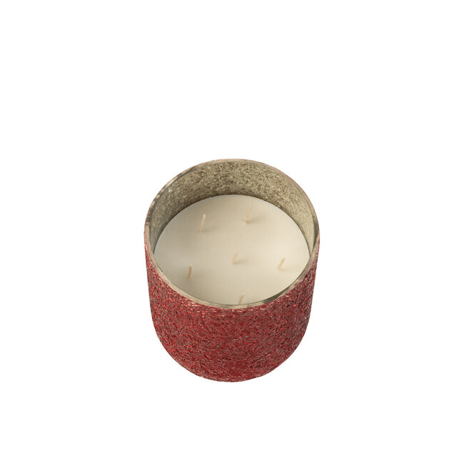 J-Line Geurkaars Luxuria Rood Groot - 80H