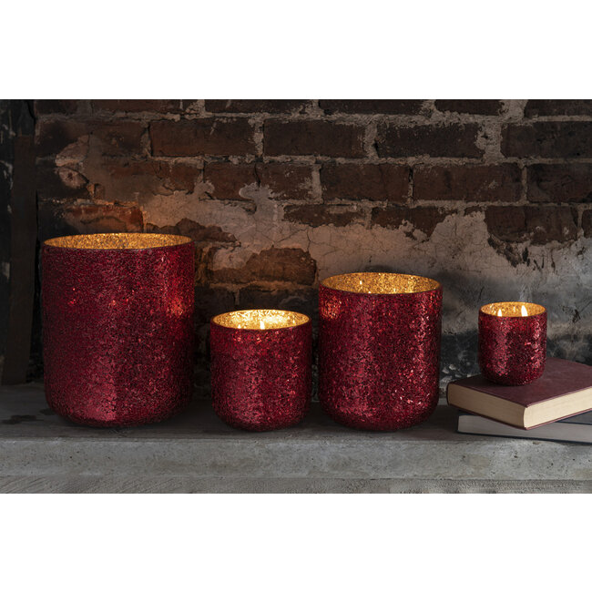 J-Line Geurkaars Luxuria Rood Groot - 80H