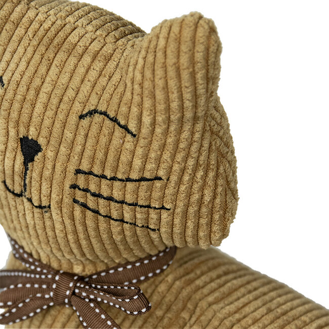 Mars en More Deurstopper kat bruin 33x10x25 cm