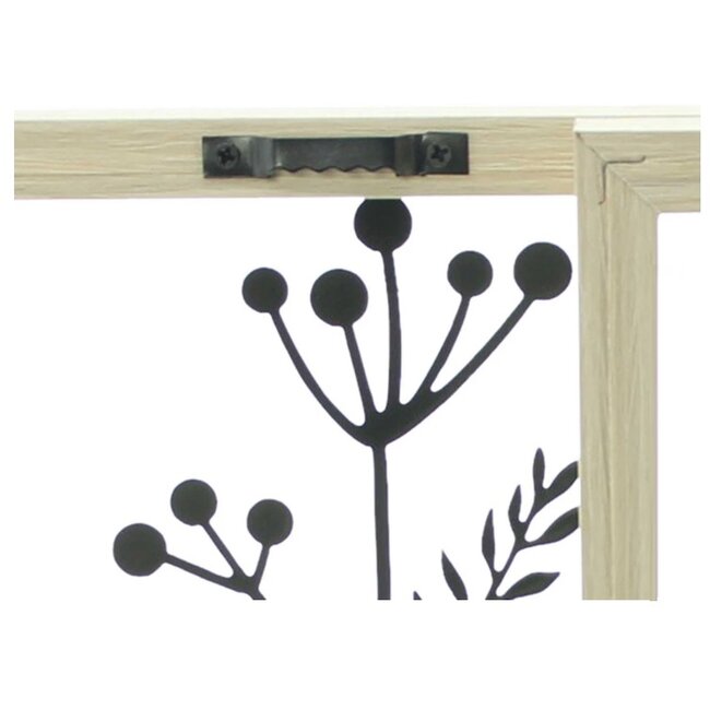 Dream-Living Set van 2 elegante wanddecoraties met vaasontwerp