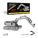 Time for Machine 3D Metalen Bouwpakket, Tireless Digger, Metal Time, MT043, 13,5x11,5x7cm