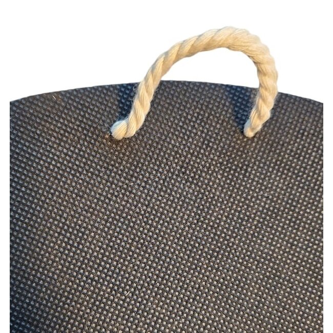 Bali-Dreams Wandbord schelpen en kralen 40 cm wit - turquoise