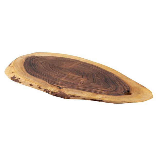 Dream-Living Boomschijf Serveerplank 8-delig Set - Acacia Massief Hout - 34 x 16 x 2 cm