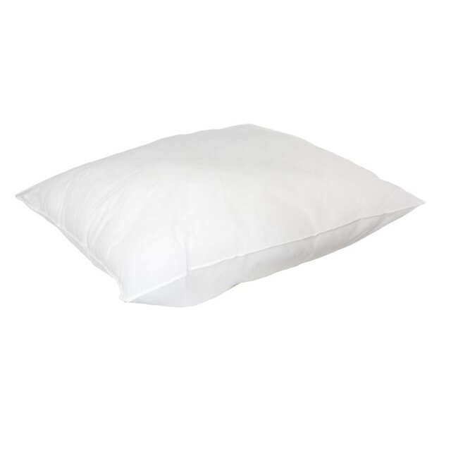 Linen & More Filling Feathers kussen wit 45x45cm
