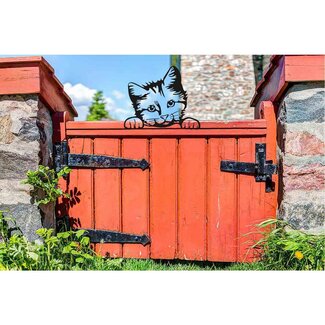 Dream-Garden Kiekeboe Kat/Cat Kitty, 141639, Zwart, 20,9x25,1x0,2cm