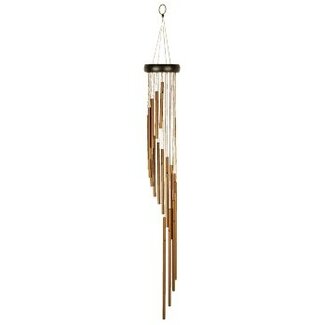 Dream-Garden Windgong, Nature’s Melody, Spiral Windchime, MT35BR, Brons, ca 89 cm