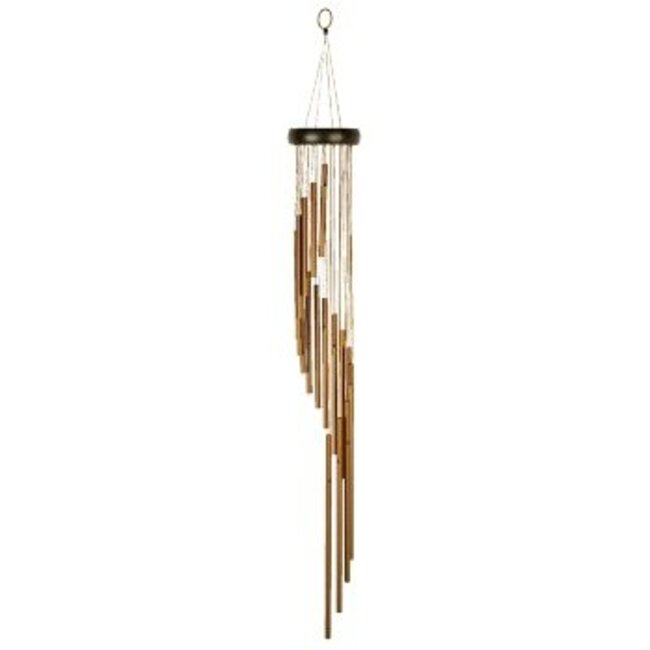 Dream-Garden Windgong, Nature’s Melody, Spiral Windchime, MT35BR, Brons, ca 89 cm