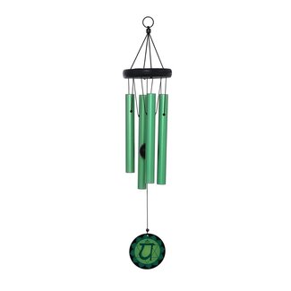 Dream-Garden Windgong, Nature's Melody, Chakra Heart/Anahata, MDC24HE, Groen, ca 60 cm