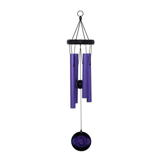 Dream-Garden Windgong, Nature's Melody, Chakra Third Eye/Ajna, MDC24TE, Indigo, ca 60 cm