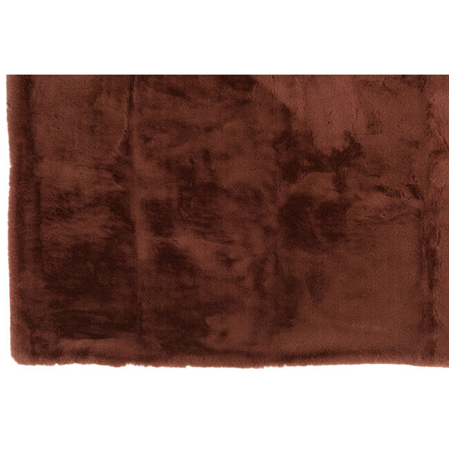 J-Line Plaid cutie bruin 180 x 130 cm