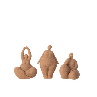 J-Line Women Modern Resin Terra Small Assortment Of 3