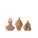 J-Line Women Modern Resin Terra Small Assortment Of 3