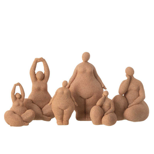 J-Line Women Modern Resin Terra Large Assortment Of 3