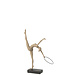 J-Line Gymnast Hoop On Base Resin Beige/Black