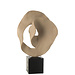 J-Line Deco Abstract On Base  Resin Beige/Black