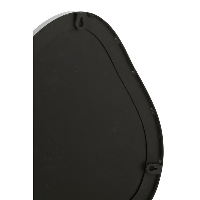 J-Line Wandspiegel Extrema Iron/Spiegel Zwart Klein