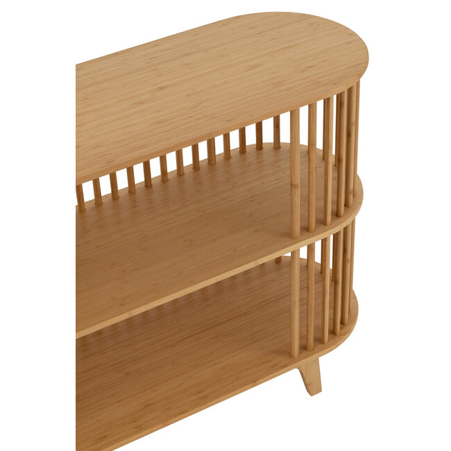 J-Line Buffet Levende Bamboe Natuurlijk