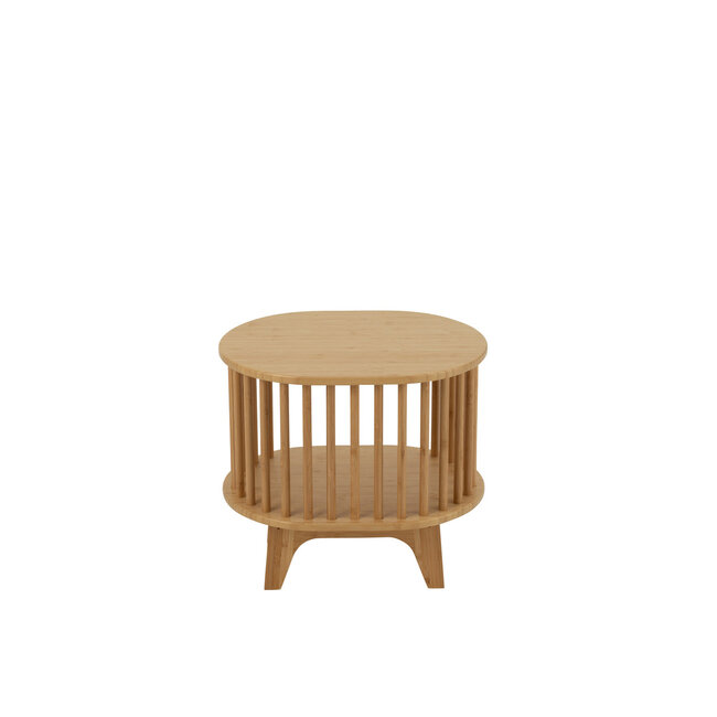 J-Line Nachtkastje Live Bamboo Natuurlijk