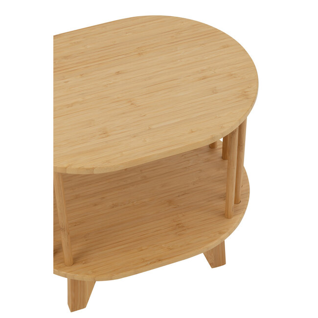 J-Line Nachtkastje Live Bamboo Natuurlijk