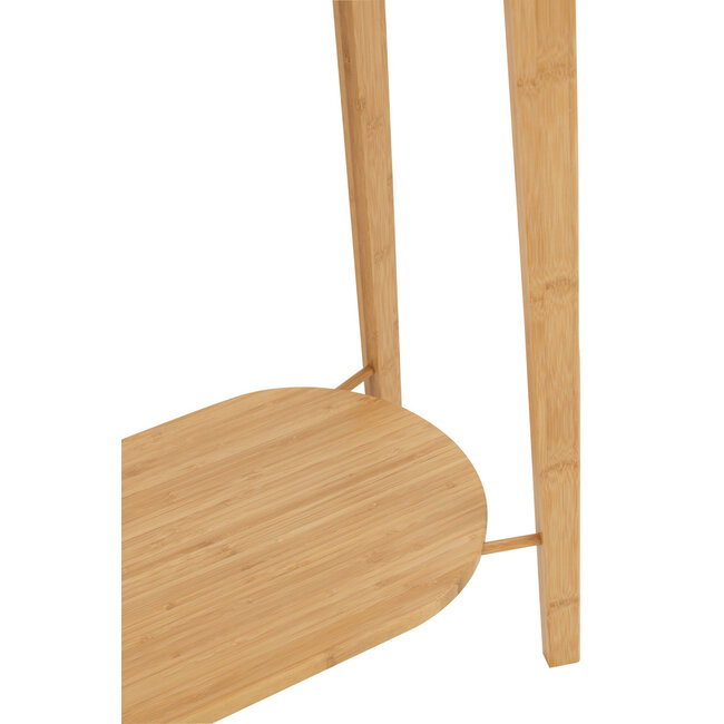 J-Line Console Vierkant Bamboe Natuurlijk