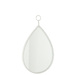J-Line Hangende spiegel Drop Mirror/Mdf Wit Medium