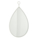 J-Line Hangende spiegel Drop Mirror/Mdf Wit Groot