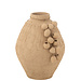 J-Line Pot + Hangpotten Klei Naturel Groot
