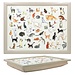 Lesser & Pavey Schootkussen laptray Schattige Kattenprint 44x33x6cm