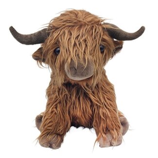 Dream-Living XL Deurstopper Rusty  zittende  schotse hooglander 1.5 kilo