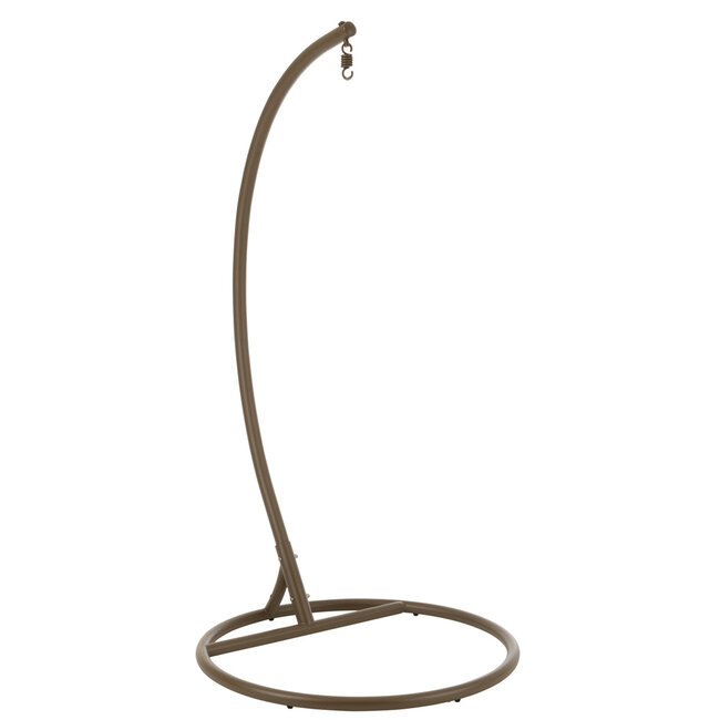 J-Line Hangstoel Egga Staal/Touw Bruin