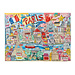 J-Line Wall Deco Paris Popart Canvas Mix