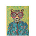 J-Line Wall Deco Tiger Popart Canvas Miix Large