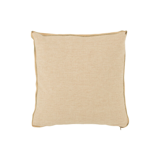 J-Line Pillow Tiger Popart Polyester/Linen Mix