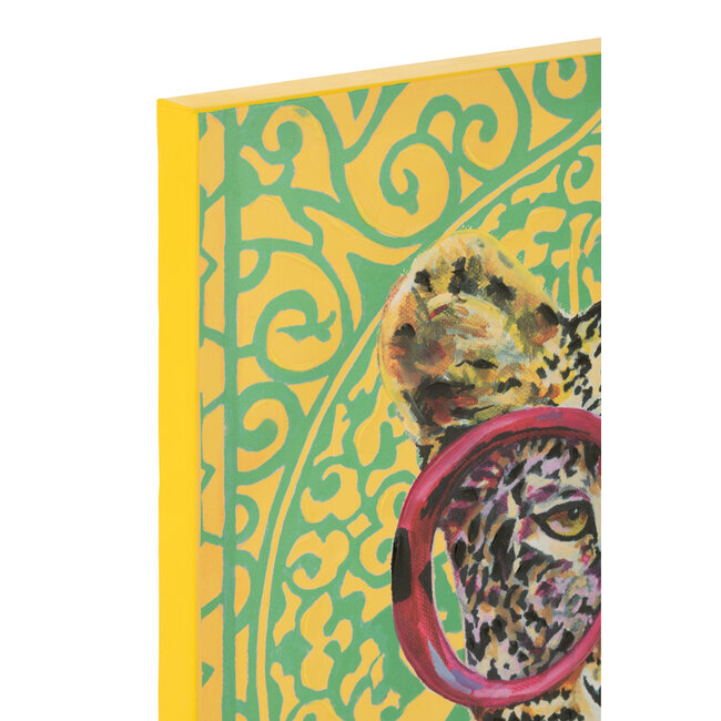 J-Line Wall Deco Tiger Popart Canvas Miix Large