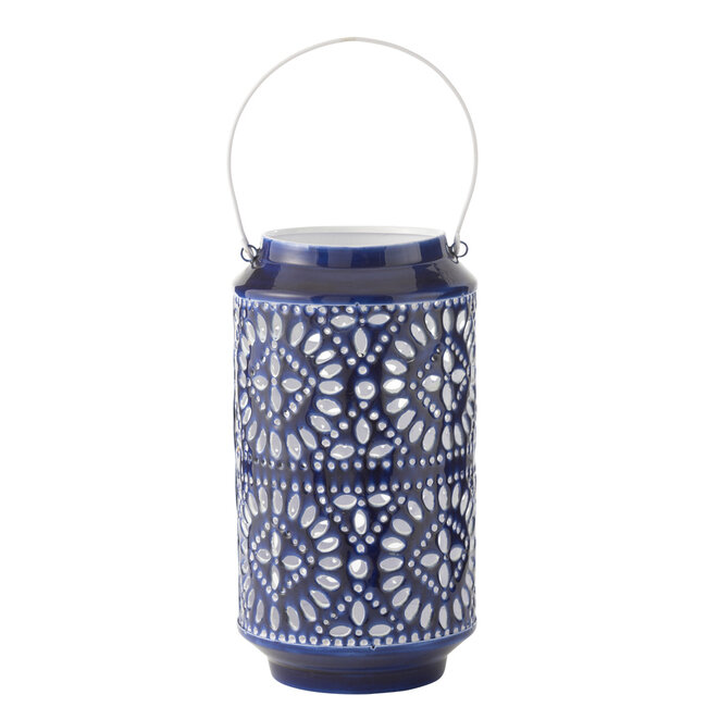 J-Line Orkaan Nag Iron Blauw/Wit Groot