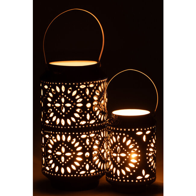 J-Line Orkaan Nag Iron Blauw/Wit Groot