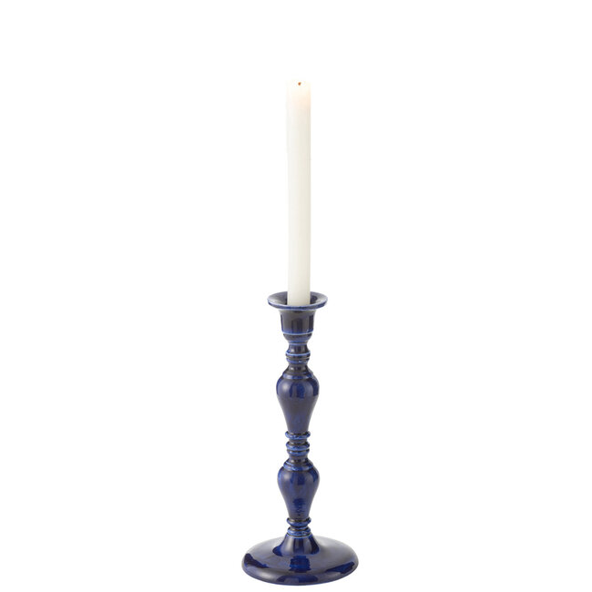J-Line Kaarsenhouder Pag Aluminium Blauw