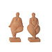 J-Line Figuur Modern Venus Cement Terra Assortiment Van 2