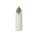 J-Line Vaas Olea Fles Olijfgroen/Wit Groot